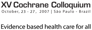XV Cochrane Colloquium